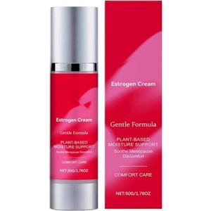 Generic Crema vaginale a base di estrogeni, lozione nutriente per la zona intima, lozione idratante per la menopausa, ideale per casa, spa, feste, viaggi di lavoro