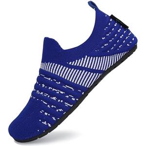 SAGUARO Scarpe da Scogli Bambino Bambina Scarpe Mare Bambini Scarpette Scogli Ragazze Ragazzi Scarpette Mare Antiscivolo Scarpe Immersione Leggere Scarpe Acqua Scarpe Nuoto Blu, Gr.30/31 EU