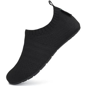 SAGUARO Scarpe da Scogli Bambino Bambina Scarpe Mare Bambini Scarpette Scogli Ragazze Ragazzi Scarpette Mare Antiscivolo Scarpe Immersione Leggere Scarpe Acqua Scarpe Nuoto Nero Oxford, Gr.34/35 EU