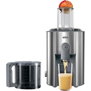 Braun J700 MultiQuick 7 Centrifuga | Centrifuga Elettrica, Spremitura Alte Prestazioni, 2 Velocità, Sistema Antigoccia, Setaccio Inox, Sicurezza 4 Vie J700