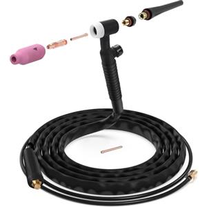 Reboot Torcia TIG WP-17FV 150 A | Cavo flessibile 4 m, Raffreddata ad aria, Argon, Connessione rapida 10-25 mm², Compatibile Reboot Saldatrici
