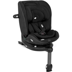 Joie i-Pivot™ grow R129 seggiolino auto ISOFIX 360°, 40-135 cm, Shale | Seggiolino auto ISOFIX girevole a 360°, dalla nascita a ca. 10 anni, con 5 reclinazioni e protezione laterale.