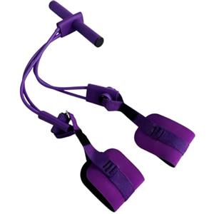 Generic Fasce elastiche con manici, corda di resistenza per pedali, allenamento | 63 x 23 x 8 cm | 4 tubi antiscivolo TPE resistenza | Sit-up Assist - fascia per pedale per casa, ufficio, dormitorio, viaggi