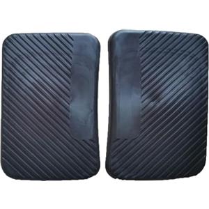 Wodsty 2 tappetini per scooter elettrici, in PVC, antiscivolo, per Segway Ninebot S Smart, colore nero, 22 x 15 cm