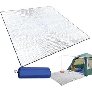 Generic Tappetino per tenda leggero, portatile, pieghevole, coperta | Isolante per attività all'aperto, campeggio, escursionismo, escursioni, spiaggia, picnic, viaggi, festival, crisi