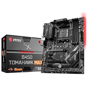 MSI B450 Tomahawk Max, Socket AM4, B450, DDR4, S-ATA 600, ATX, Supporta 1°, 2° e 3° generazione AMD Ryzen