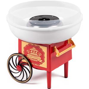 Gadgy Macchina per Zucchero Filato Retrò - Rosso | Cotton Candy Maker per Zucche