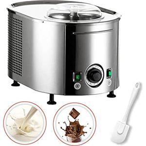 Musso Gelatiera Musso Mini Lussino 4080 Versione Gourmet : 2 Preparati per Gelato Artigianale Naturale al 100%, Ricette Selezionate e 1 Pratica Spatola in Silicone