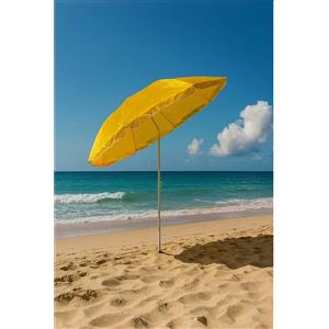 - Ombrellone da spiaggia palo centrale Ø180 cm