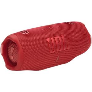 JBL Charge 6, Altoparlante Bluetooth Portatile, Rosso | Impermeabile e a Prova di Caduta, AI Boost, 28 ore di riproduzione, Auracast, Powerbank Integrato, Tracolla Rimovibile