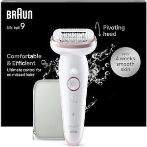 Braun Silk-épil 9 Silk·épil 9 40 pince(s) Or, Blanc