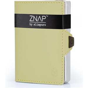 slimpuro ZNAP - Protezione RFID - Portafoglio Uomo Slim, Portacarte Uomo, Portacarte di Credito da Uomo