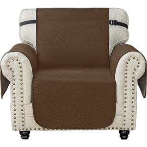Ystyle Copridivano 1 Posto Con Braccioli, Copripoltrona Universale, Natalizio Copri Divano Antiscivolo, Sofa Cover Antigraffio, Copertura Divano Antimacchia, Salvadivano Per Gatto Cani, Caffè