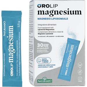 NATURANDO OROLIP MAGNESIUM Integratore alimentare a base di Magnesio con tecnologia liposomiale - 30 Stickpack Orosolubili