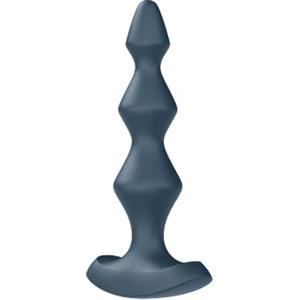 Satisfyer Lolli-Plug 1 Vibratore Anale | Silicone medico Grigio | Impermeabile (IPX7) e ricaricabile | Plug Anale Sex Toy per Principianti e Utenti esperti | Stimolazione perfetta per Uomini