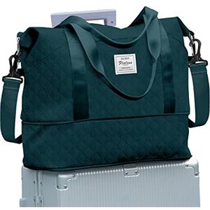 SEAFEW Borsone da Viaggio,Bagaglio a Mano 40x30x20 Ryanair Borsa da Viaggio | Borsa da Cabina Ryanair 40x30x20 Borsa Sportiva Borsone da Palestra da Weekend Borsa Ospedale Parto Espandibile,blu elettrico
