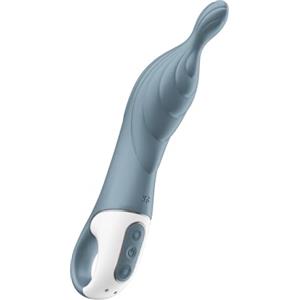 Satisfyer A-Mazing 2 Dildo Vibratore per Clitoride e Punto A | Punta flessibile una Stimolazione profonda | Impermeabile (IPX7) | Sex Toys Vibratori ricaricabile per Donne in Grigio