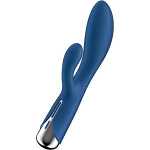 Satisfyer Spinning Rabbit 1 Vibratore Dildo | Rotazione per il Punto G e il Clitoride | Sex Toys con la Donna | Stimolazione con Funzione rotante