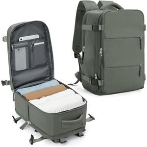 SZLX Zaino Ryanair 40x30x20 Zaino Ryanair 40x20x25 Donna Zaino da Viaggio Wizzair Bagaglio a Mano Uomo per Laptop da 14 Pollici Borse da Cabina 45x36x20 Easyjet con Porta Scarpe