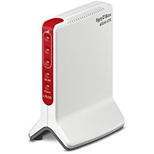 FRITZ!Box 6820 LTE Edition International, Modem Router 4G/3G con Wi-Fi N 450 Mbit/s, 1x LAN Gigabit, SIM Slot, Interfaccia in italiano