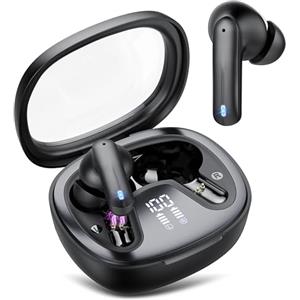 AOSRAU Traduzione di lingue AI Auricolari Traduttore in tempo reale Auricolari Bluetooth, Cuffie AI 4 Modalità di Traduzione Auricolari 2026