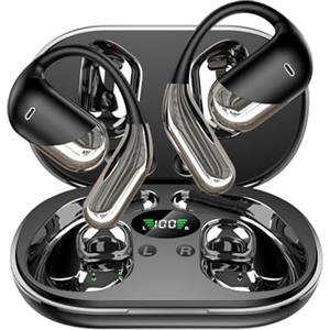 SANOTO Cuffie Traduzione Simultanea, Open Ear Auricolari | 144 Lingue AI Auricolari Traduttori Istantanei, Traduttore Vocale Istantaneo Multilingue per viaggi, affari, studio
