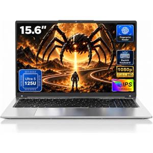 CHIFUYOU IA Gaming Notebook 15,6 pollici, Ultra 5-125U, 24GB RAM 1TB SSD | PC Portatile Schermo FHD IPS da 15,6 pollici per produttività e multimedia