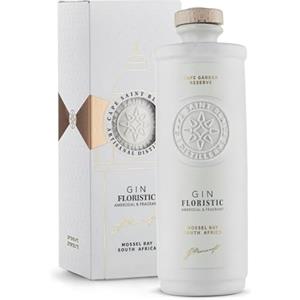 Cape Saint Blaize - Floristic Gin | Rosa, vaniglia, zafferano | Gin profumato e morbido dal Sudafrica | Unica bottiglia in porcellana | 700 ml