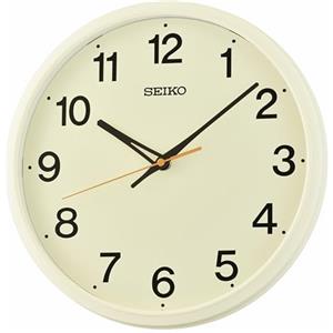 Seiko Clock - Orologio da parete beige