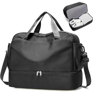 SZLX Borsone da Viaggio,Bagaglio a Mano 40x20x25 Ryanair Borsa da Viaggio con Scomparto per le Scarpe,Borsa da Cabina Ryanair 40x30x20 Borsa Sportiva Borsone da Palestra da Weekend