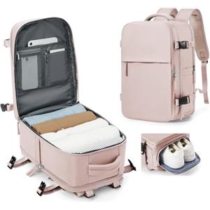 SZLX Zaino Ryanair 40x30x20 Sottovuoto con Pompa Zaino da Viaggio 40x30x20 Wizzair Bagaglio a Mano Vueling Donna Borse da Cabina per Easyjet Uomo Zaino Casual Porta PC 14 Pollici impermeabile