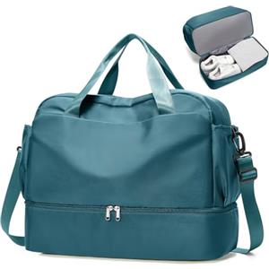 SZLX Borsone da Viaggio,Bagaglio a Mano 40x20x25 Ryanair Borsa da Viaggio con Scomparto per le Scarpe,Borsa da Cabina Ryanair 40x30x20 Borsa Sportiva Borsone da Palestra da Weekend