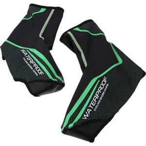 TOYANDONA Copriscarpe Invernali Per Ciclismo, Pu E Tessuto, Riflettenti | Strato Esterno PU e Interno Tessuto, Impermeabili e Termici, per Scarpe da Ciclismo e Mtb, Notte e Pioggia