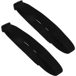 iplusmile 2 Pezzi Cinturino Elastico Nero per Occhiali da Sci, Sostituzione Rapida | Poliestere Leggero ad Alta Elasticità, Resistente All'usura, per Casco e Maschere da Neve in Stagione