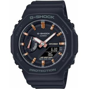 G-Shock Casio GMA-S2100-1AER - Orologio da polso da uomo con cinturino in resina sportiva al quarzo e cassa quadrante nero digitale nero, Moderno