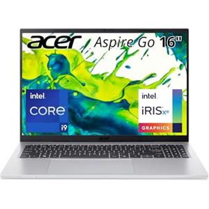 Acer Aspire Go 16 Laptop i9-13900H 32GB RAM 1TB SSD Touch | AG16-71PT-95LK, WUXGA IPS touchscreen, WiFi 6, tastiera retroilluminata, webcam, HDMI, USB-C, Windows 11 Home