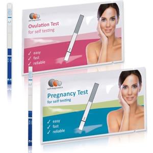 self-diagnostics Test Ovulazione 50 + Gravidanza 15 Strisce