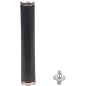 CAZSTYK Prolunga per selfie stick Asta filettata da 1/4 pollice, 10cm | Asta prolunga a sgancio rapido; Connettore in ferro per asta prolunga industriale; Videocamera con treppiede;