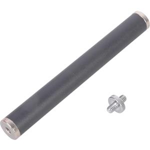 CAZSTYK Prolunga per selfie stick Asta filettata da 1/4 pollice, 15cm | Asta prolunga a sgancio rapido; Connettore in ferro per asta prolunga industriale; Videocamera con treppiede;