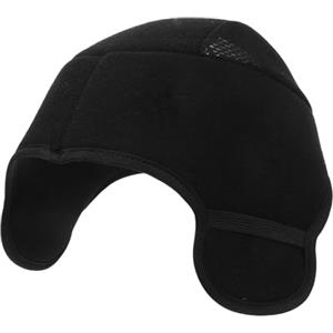 HEANUJJ Fodera Termica per Casco da Sci, Imbottitura in Spugna Nera | Protezione dal Vento Freddo, Copertura Orecchie, per Snowboard e Sport All'aperto in Inverno