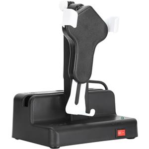 lyrlody Telefono Shaker Contapassi Automatico USB Bianco Perla | Corpo in Plastica, Uso Domestico Sicuro, Supporto Regolabile, Alimentato Via USB, Compatibile con Smartphone, Pedometro per