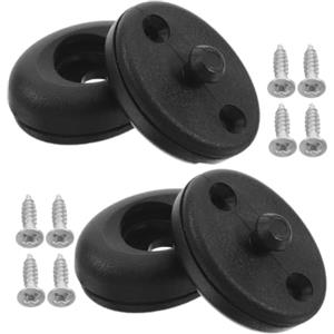 SWOOMEY 2 Set Fibbia di Aggancio per Muta Sub a Sgancio Rapido, Acciaio Inox | Chiusura Laterale Affidabile, per Mute da Snorkeling e Cinture Giubbotto, Nero, Due Pezzi