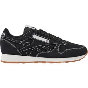 Reebok Sneaker Classiche Unisex in Pelle, Gesso Nero (Black Chalk Gum), 34 EU