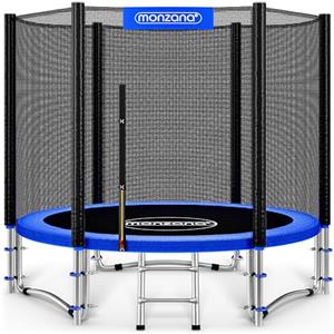 Monzana® Trampolino Ø 183-427cm Set Completo Tappeto Elastico Rete Sicurezza Trampolino Elastico