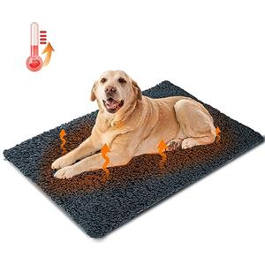 Nobleza Coperta Autoriscaldante Cani e Gatti 115x70 cm, Silenzioso Caldo | Tappetino termico senza elettricità, coperta termica lavabile antiscivolo cane, tappetino antiscivolo adatto cuccia balcone