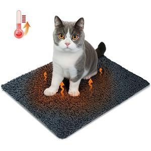 Nobleza Coperta Autoriscaldante Cani e Gatti 40x50 cm, Silenzioso Caldo | Tappetino termico senza elettricità, coperta termica lavabile antiscivolo cane, tappetino antiscivolo adatto cuccia balcone