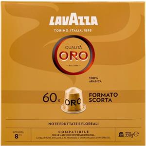 Lavazza Qualità Oro Compatibile con Nespresso Original 60 Capsule 330 g