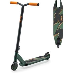 kk Kinderkraft Kinderkraft SOLIS Monopattino da 5 anni, per bambini fino a 100 kg, freno in acciaio, Verde