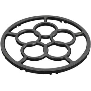 HomeVortex Riduttore Ghisa 18cm Cottura per sicura Riduttore Ghisa 18cm | Ghisa robusta, diametro 18.2cm, stabilità massima, adatto a pentole piccole, distribuzione per calore uniforme