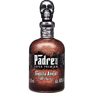 Padre Azul Tequila Añejo 40% 50ml - Tequila Premium Made in Mexico - Un Tequila Anejo fine per un divertimento puro, anche insieme a un buon sigaro